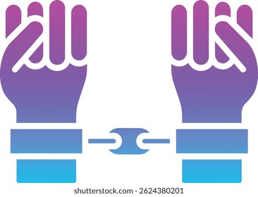 Slavery vector icon. Can be used for printing, mobile and web applications.