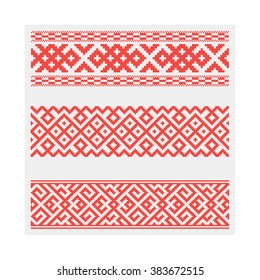 Slavic Ethnic Ornament. Vector Illustration, Seamless Pattern.