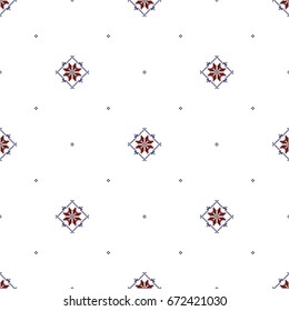 Slavic ethnic pattern vector