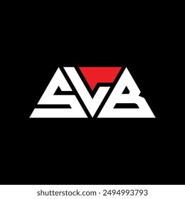 SLB triangle letter logo design with triangle shape. SLB triangle logo design monogram. SLB triangle vector logo template with red color. SLB triangular logo Simple, Elegant, and Luxurious design.