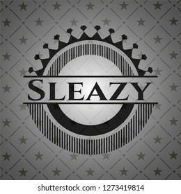 Sleazy dark icon or emblem