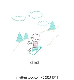 sled