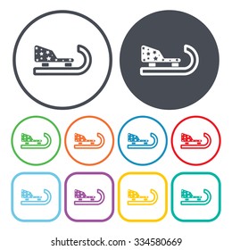 Sled icon.