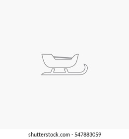 Sled icon design