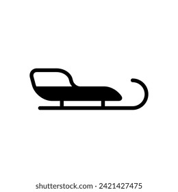 sled icon symbol vector template