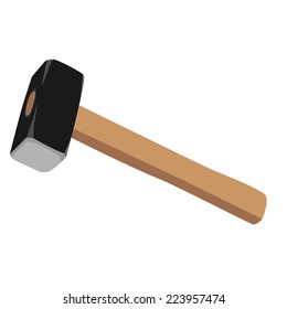 Sledge Hammer, Hammer, Tool, Hammer Vector, Hammer Isolated