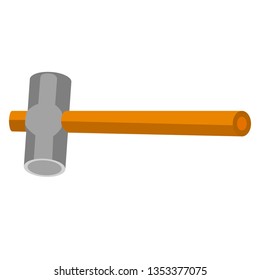 Sledge hummer icon illustration isolated vector symbol	
