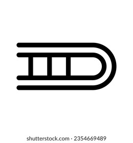 Sledge Icon Vector Symbol Design Illustration