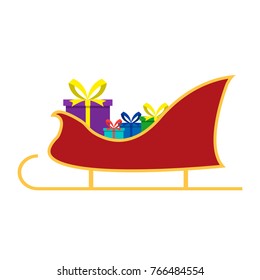 Sledge Santa Claus