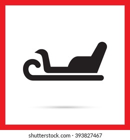 Sledge with seat