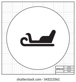 Sledge with seat