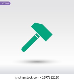 sledgehammer icon. Vector illustration EPS 10.