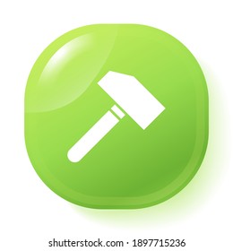 sledgehammer icon. Vector illustration EPS 10.