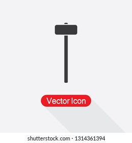 Sledgehammer Icon Vector Illustratration Eps10