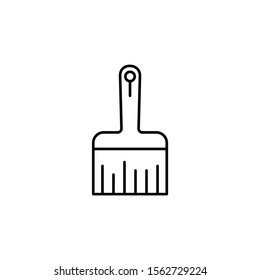 Sledgehammer tool icon. Simple line, outline vector of construction tools icons for ui and ux, website or mobile application