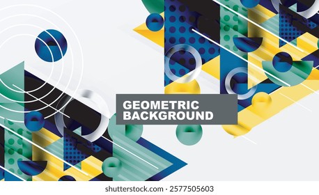Sleek abstract background - layered triangles with vibrant gradient tones. Semi-transparent shapes add depth and contemporary aesthetic