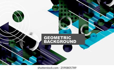 Sleek abstract background - layered triangles with vibrant gradient tones. Semi-transparent shapes add depth and contemporary aesthetic