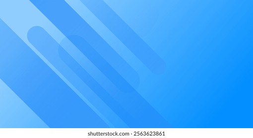 A sleek abstract blue background featuring diagonal lines and a dynamic shapes composition. Perfect for modern designs, presentations, and creative vector illustrations.