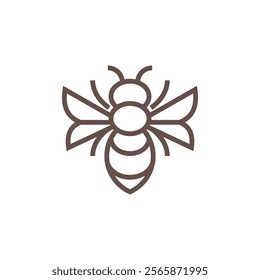 Sleek Bee Logos for Modern Brands