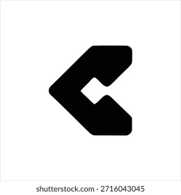 Elegante icono de flecha negra sobre fondo blanco, que representa el progreso, la dirección y el movimiento ascendente en contextos financieros y corporativos. Diseño limpio y moderno.