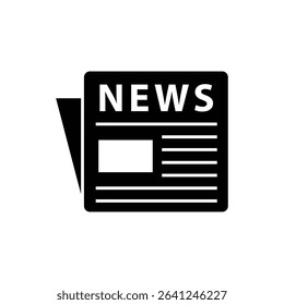 Sleek black icons for news feed apps