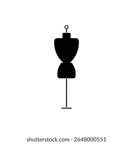 Moda manequim Torso Ícone Doodle	