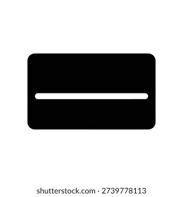 Sleek black smartphone with clean lines, isolated on pure white background, perfect for tech, business, and modern lifestyle presentations.