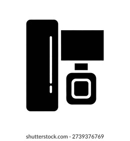 Sleek black smartphone, tablet, and smartwatch arranged neatly on a dark background, ideal for tech, business, and digital lifestyle concepts.