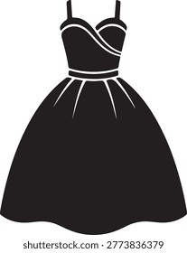 A sleek black strapless gown featuring a sweetheart neckline and flowing skirt, perfect for formal events or bridal inspiration.