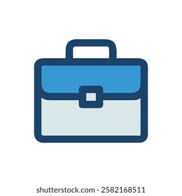 Sleek Briefcase Icon for Business