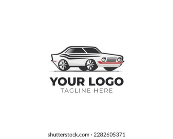 Sleek Car Automotive Logo Vector Design