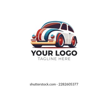 Sleek Car Automotive Logo Vector Design