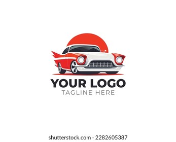 Sleek Car Automotive Logo Vector Design