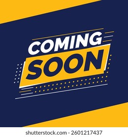 Sleek coming soon post design, modern teaser banner, bold social media announcement, minimalist pre-launch promo, stylish waiting page, creative reveal template, elegant brand launch design
