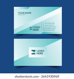 Sleek Corporate Business Card for Executive Professionals