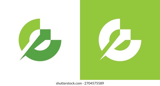 Ein elegantes Logo mit doppelter Bedeutung, das einen Kreis mit einem Aufwärtspfeil verbindet und kontinuierliches Wachstum, Fortschritt und dynamische Entwicklung in einem sauberen, modernen Design symbolisiert.