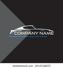 A sleek and dynamic logo that captures speed, precision, and power, featuring bold typography and a streamlined icon inspired by automotive elements like wheels, speedometers, or car silhouettes. 
