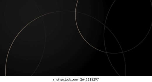 sleek and elegant abstract vector background featuring thin golden curved lines on a dark gradient backdrop, creating a minimal and sophisticated design. presentation
