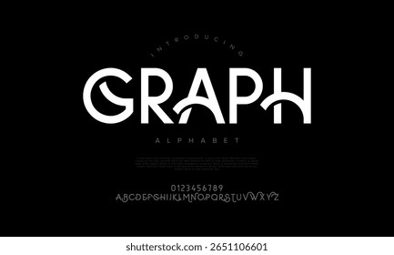 Sleek futuristic font with stylish curves and edges great for digital, branding, and editorial design