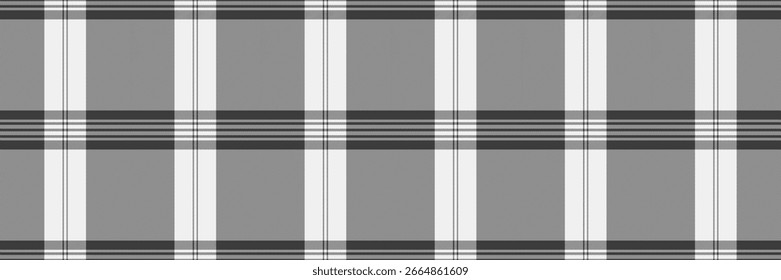 Sleek grayscale plaid pattern.  Perfect for textile design, website backgrounds, or adding a touch of sophisticated texture to your projects.