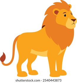 A sleek, high-quality lion vector silhouette illustration featuring bold, clean lines. Ideal for logos, branding, or decorative designs, this powerful depiction of a lion captures strength 