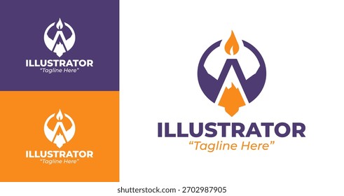 Sleek icon representing visual imagination, drawing skills, and artistic clarity.