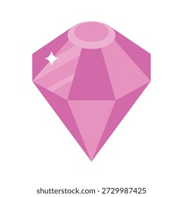 Elegante icono de estilo isométrico de reluciente premio de diamante