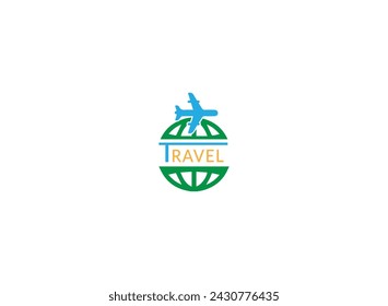A sleek logo with a globe and airplane symbol, highlighting the brand's global reach and expertise in travel.