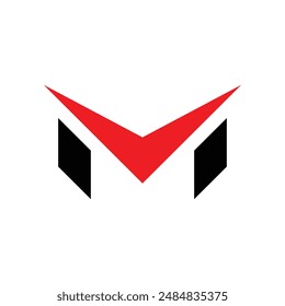 Sleek M Logo for Modern Business Identity