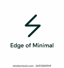 Um logotipo abstrato minimalista elegante. Apresentando um design moderno e arrojado que incorpora simplicidade e sofisticação para marcas que valorizam a criatividade e a inovação.