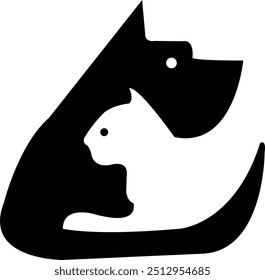 
Ein schlankes, minimalistisches Logo einer Katze, das Eleganz und Agilität mit klaren Linien und einer aufgestellten Silhouette einfängt und feline Anmut und Charme in einem einfachen, aber eindrucksvollen Design verkörpert.