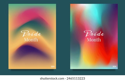 Sleek, minimalist posters with queer vibes and stylish gradients. Embrace LGBTQ with these social media-ready backgrounds and post templates
