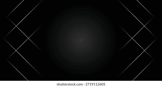 Um plano de fundo abstrato moderno e elegante com uma superfície escura, quase preta, com linhas diagonais sutis que brilham levemente, criando um efeito visual dinâmico e sofisticado.