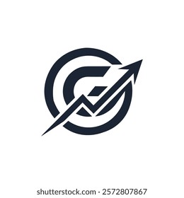 "Sleek and modern black logo design symbolizing growth, progress, and innovation. Perfect for businesses, startups, or personal branding. A versatile and professional design ideal for logos, marketing